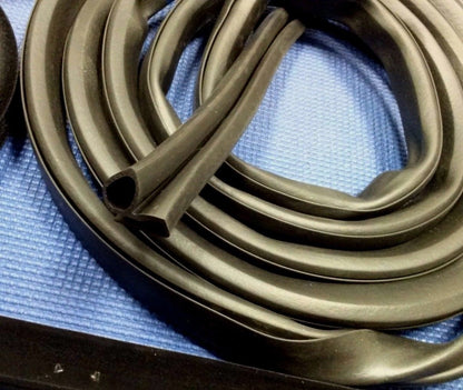 1973-1979 FORD F SERIES PICKUP TRUCK RUBBER DOOR SEALS RUN CHANNELS & SWEEPS KIT