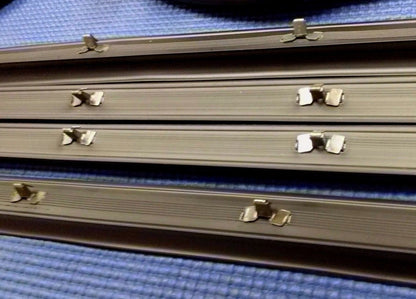 1973-1979 FORD F SERIES PICKUP TRUCK RUBBER DOOR SEALS RUN CHANNELS & SWEEPS KIT