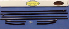 1970 FORD MUSTANG COUPE DOOR WINDOW FELT FUZZIES RUBBER SEAL BELTLINE KIT NEW