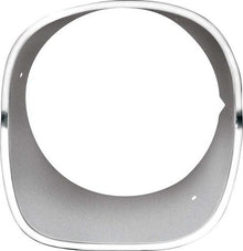 1974-77 Camaro; Headlamp Bezel; Brushed Finish; Standard & RS; LH Drivers Side