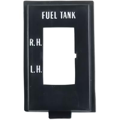 1976-80 Chevy, GMC C/K Pickup; Dash Fuel Selector Switch Bezel Plate; for  Auxiliary Fuel Tank Selector Switch