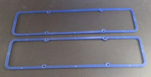 CHEVROLET CAMARO NOVA CHEVELLE SBC BLUE SILICONE STEEL CORE VALVE COVER GASKETS
