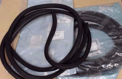 1967-1972 CHEVROLET GMC PICK-UP TRUCK BLACK RUBBER DOOR SEAL KIT FOR BOTH DOORS