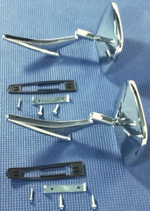 1968 1969 CHEVROLET CAMARO 69-72 NOVA IMPALA FACTRY CHROME OUTER DOOR MIRROR SET