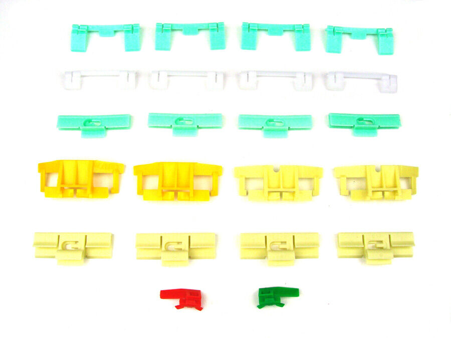 1994 - 1997 HONDA - ACCORD - 2 DOOR COUPE FRONT WINDSHIELD MOLDING CLIP KIT