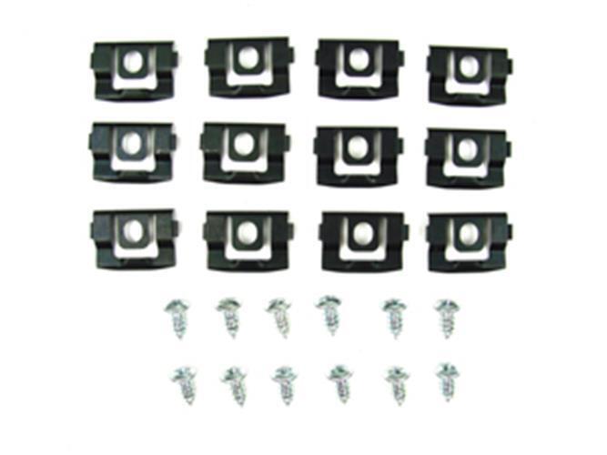 1970-1974 DODGE CHALLENGER 2 DOOR HARDTOP FRONT WINDSHIELD MOLDING CLIP KIT