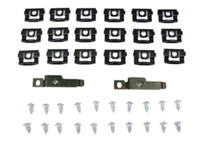 1970 DODGE CHALLENGER 2 DOOR COUPE REAR WINDOW MOLDING CLIP KIT