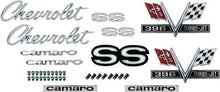 1967 Camaro Super Sport Exterior Emblem Kit SS-396