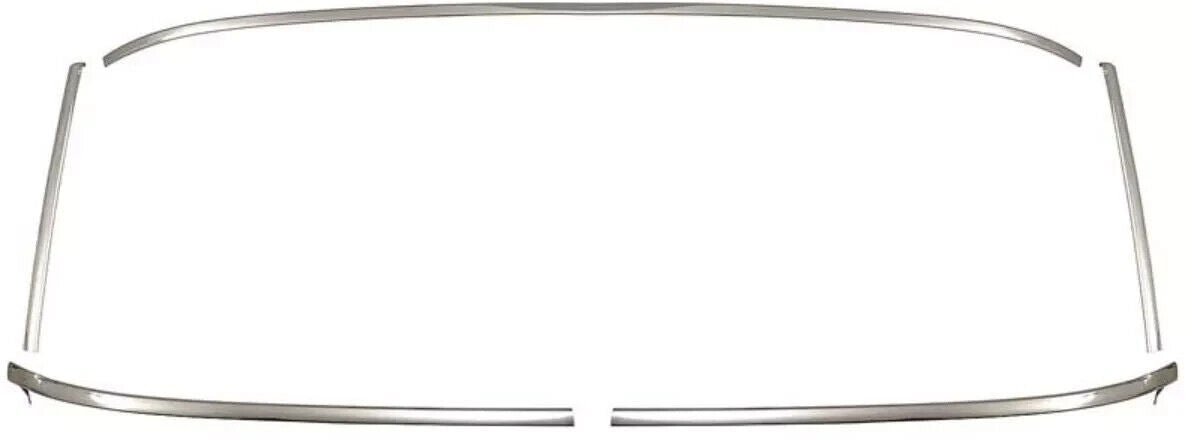 5 PIECE WINDSHIELD MOLDING SET 1967-1969 PONTIAC FIREBIRD AND CHEVY CAMARO