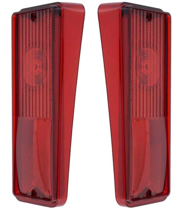 TAIL LIGHT LENS SET FOR 1967-1972 CHEVY/GMC PANEL TRUCK AND SUBURBAN