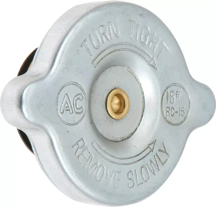 RC-15 RADIATOR CAP 15 LBS; WITH HOLLOW RIVET DESIGN 1957-1973 GM MODEL ...