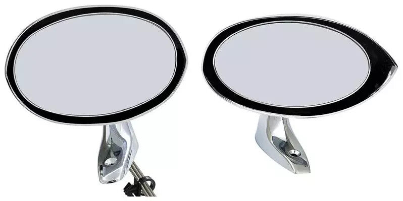 1970-1973 Duster Dart Valiant and Scamp Outer Door Sport Mirror Set