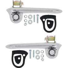 1967-68 Mustang Cougar; Outer Door Handle Set; with Hardware