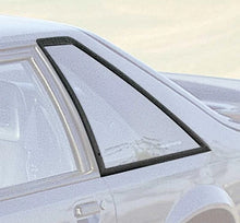1987-93 Ford Mustang; Hatchback; Quarter Window Trim Covers