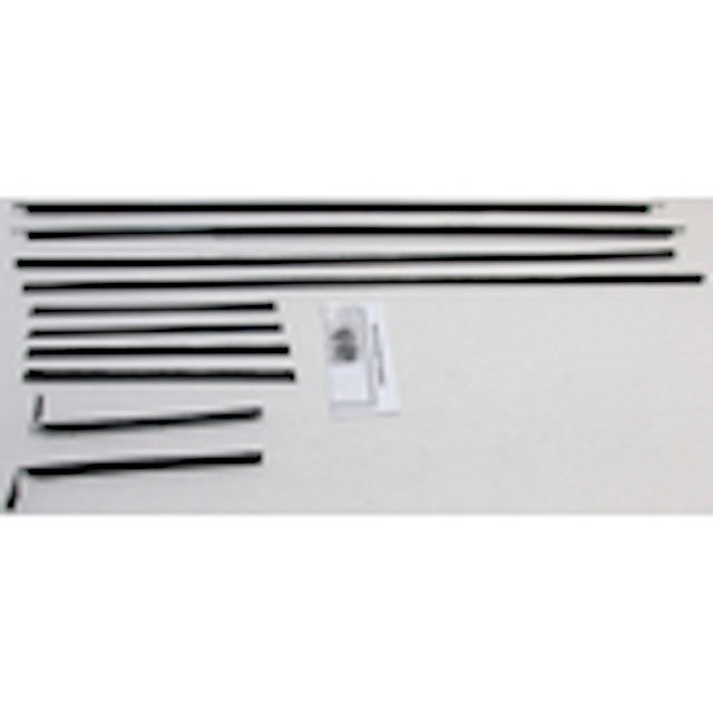 61 62 63 Thunderbird Convertible Door Window Felt Fuzzies Rubber Seal 10 Pcs