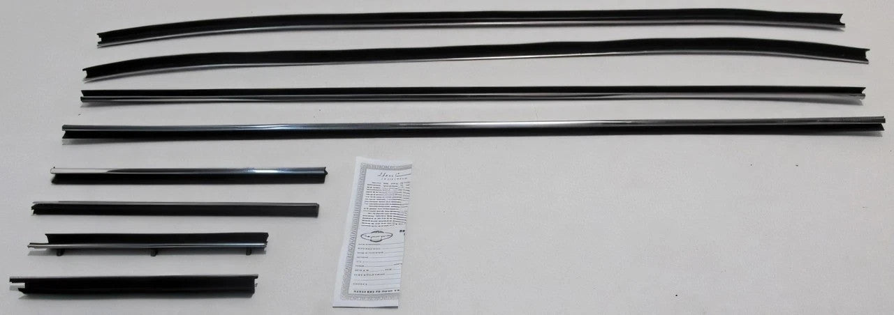 Window Sweep Design Window Sweeps for 1970 Plymouth Barracuda 2 Door Coupe Felt Kit USA Ma ...