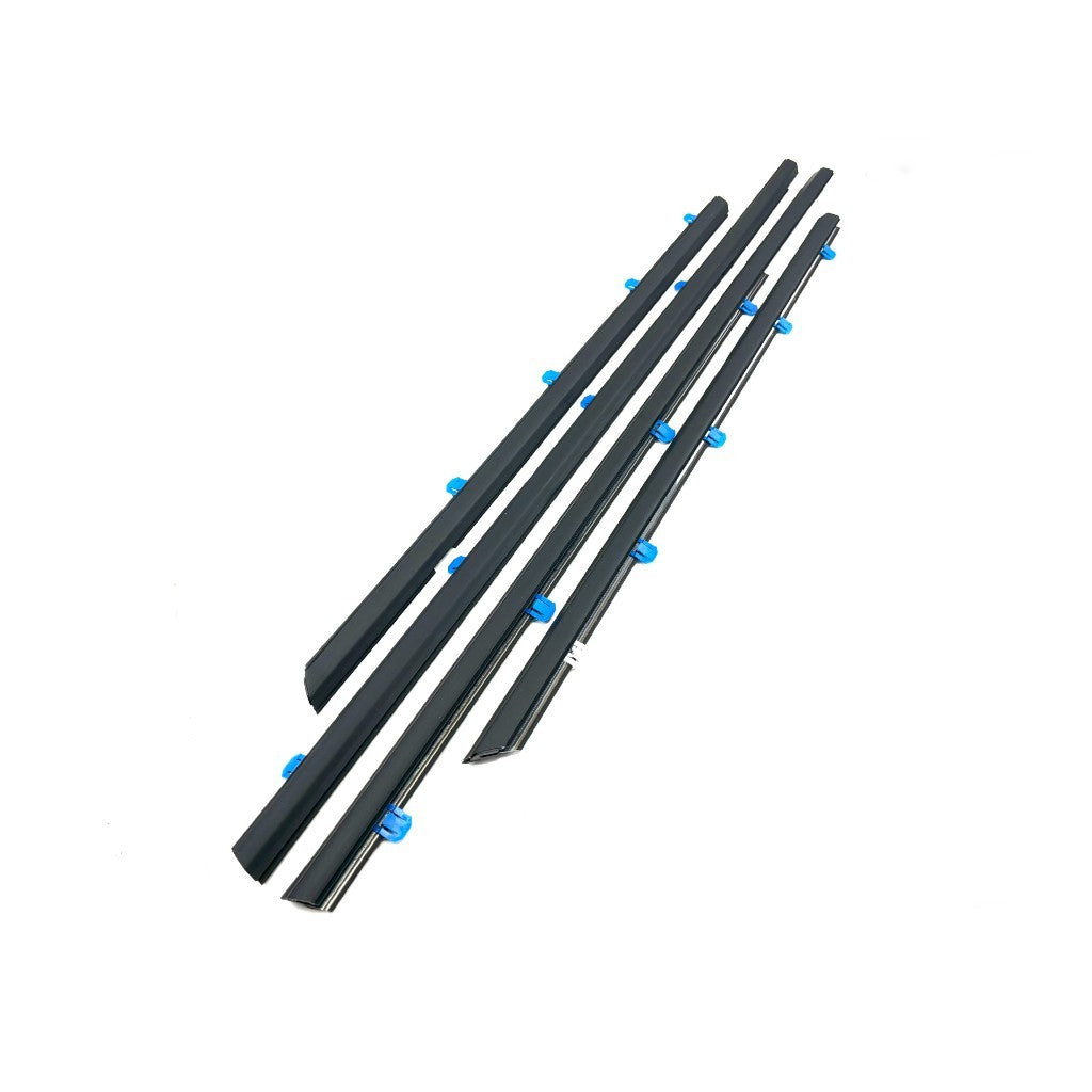 2012-2015 Honda Civic Outer Belt Weatherstrip, Front & Rear 4 pc Kit