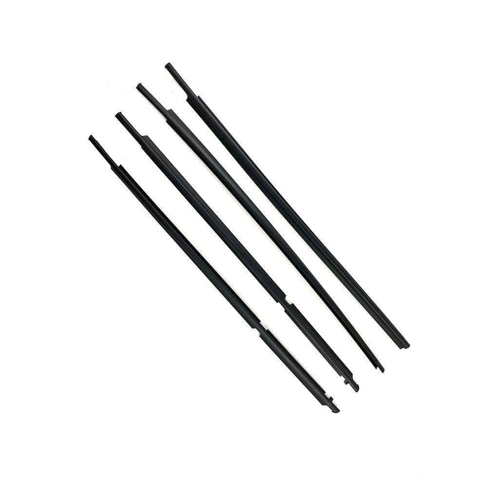 2003-2009 Toyota 4Runner Front & Rear Outer Belt Weatherstrip 4 PC Kit