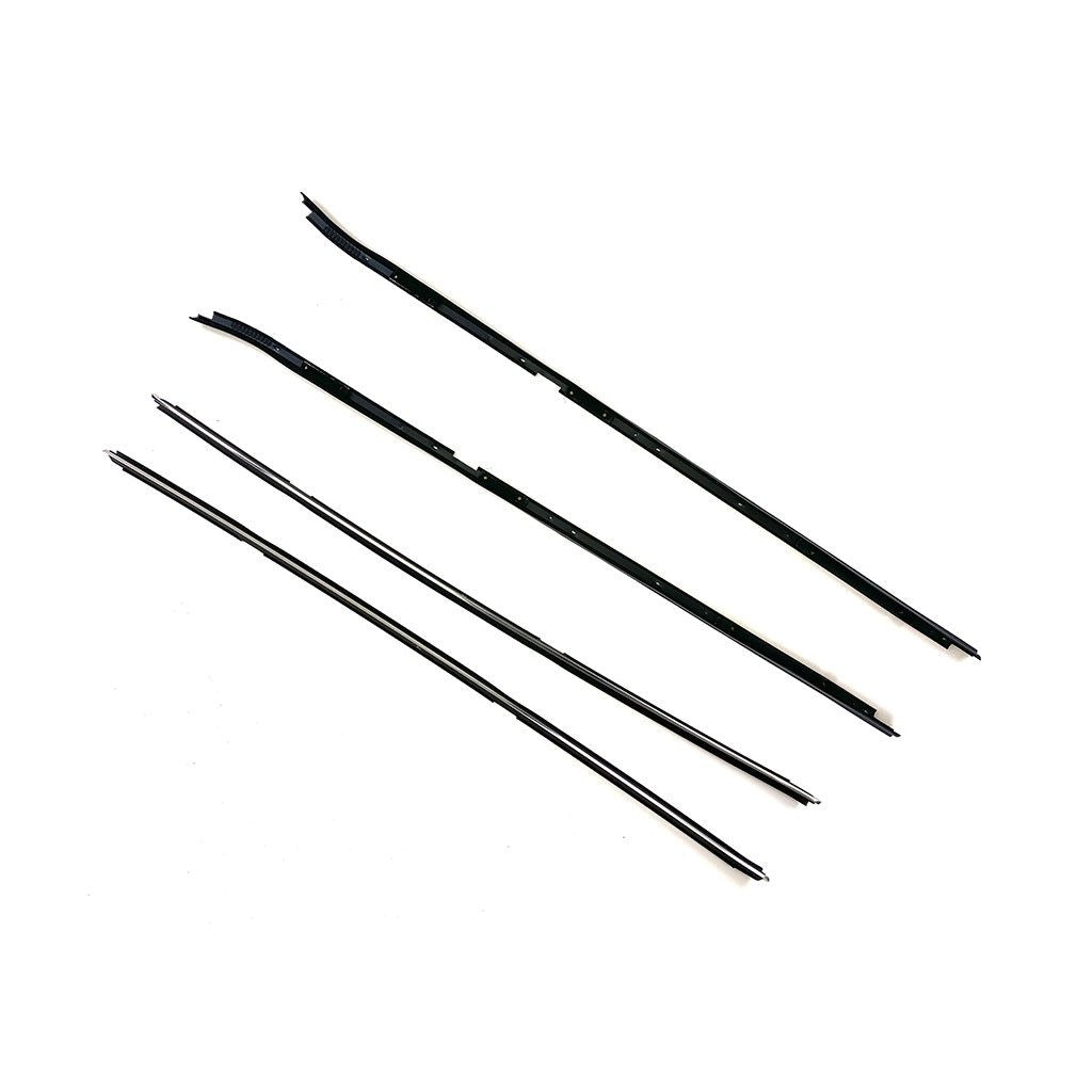 1981-1988 Oldsmobile 442 Inner & Outer Belt Weatherstrip 4pc Kit