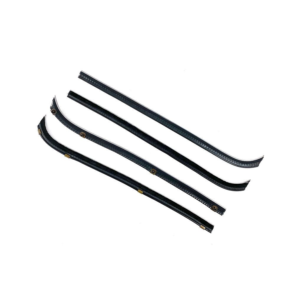 1947-1964 Jeep Willy's Truck 4 pc Front Belt Weatherstrip Kit
