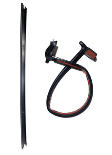 2007-2010 Jeep Wrangler Liftgate Glass Seal & Plastic Retainer Kit