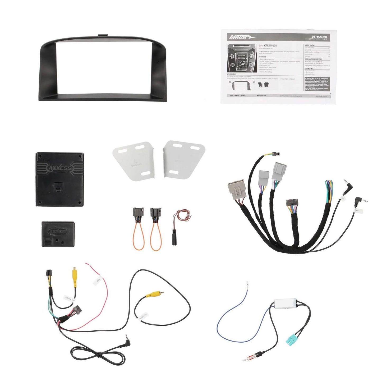 Metra 95-9234B Volvo XC70 2014-2016 Non-Amplified Dash Installation Kit