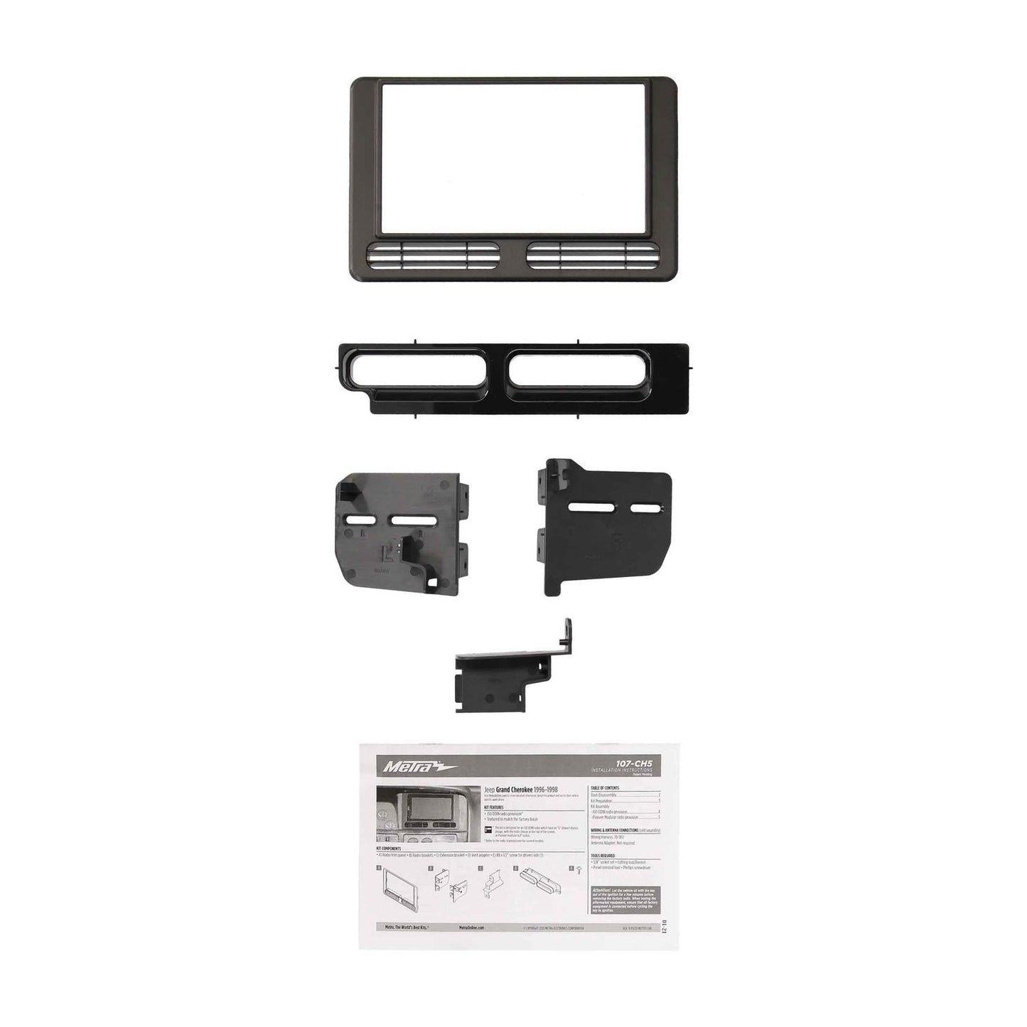 Metra 107-CH5 Jeep Grand Cherokee 1996-1998 Dash Installation Kit