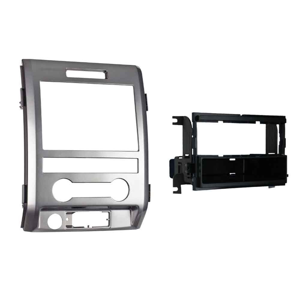 Metra 99-5820SS F150 SMOKED SATIN 11-12 Double DIN Dash Installation Kit