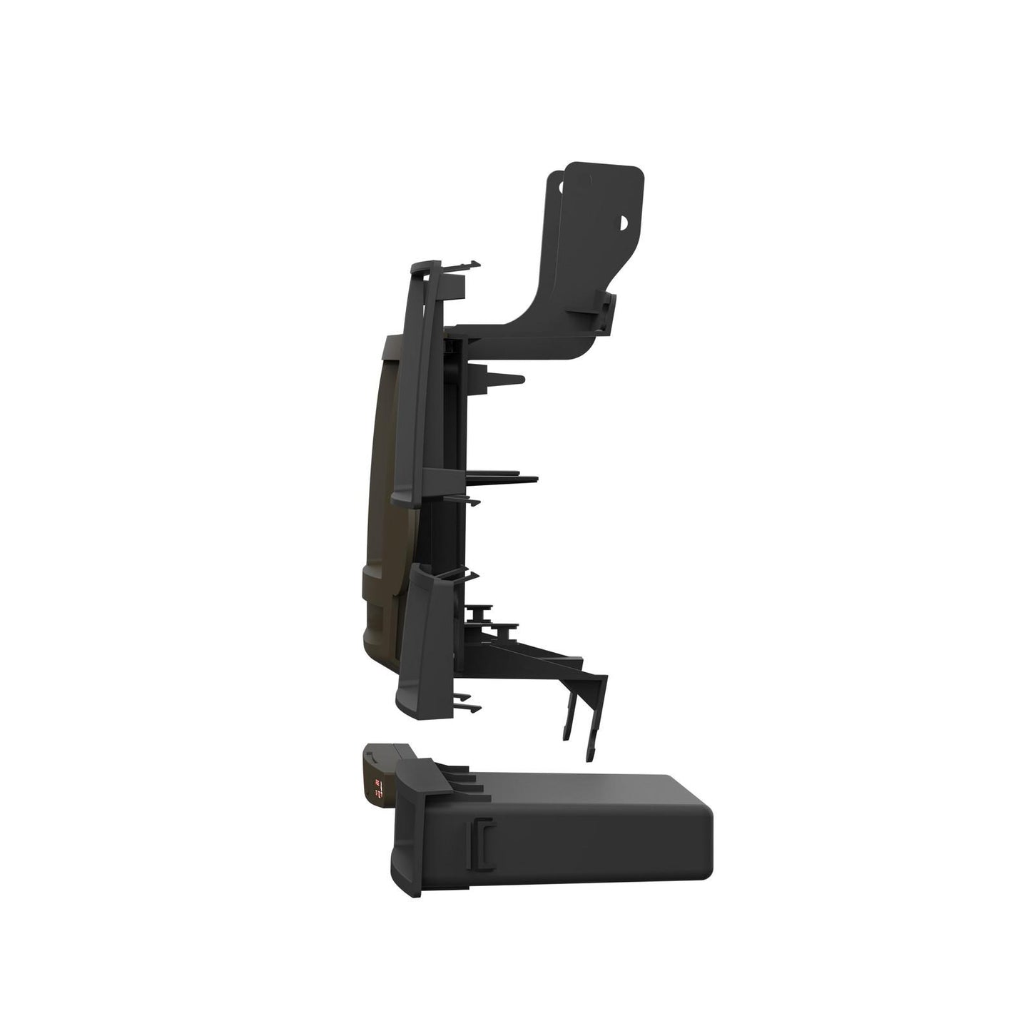 Metra 99-8274BR HIGHLANDER 08-12 DIN/DDIN NAV BROWN Double DIN Dash Kit