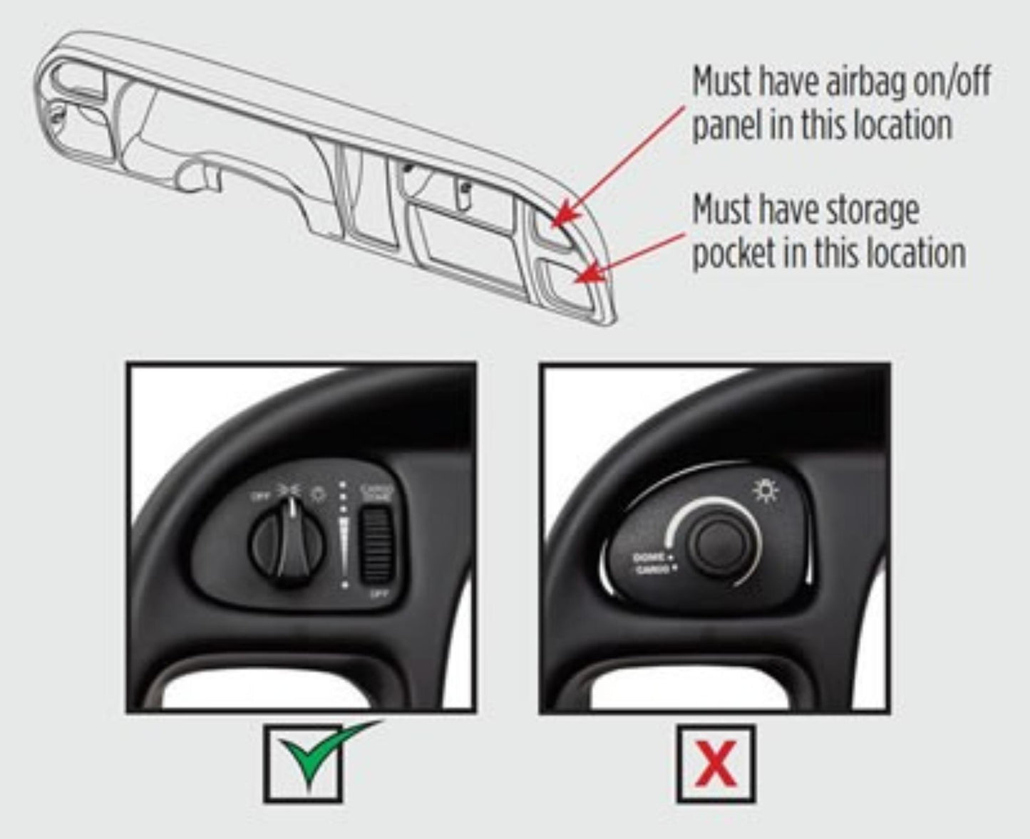 Metra DP-6551 Dodge Ram 1998-2001 Dash Panel Dash Installation Kit
