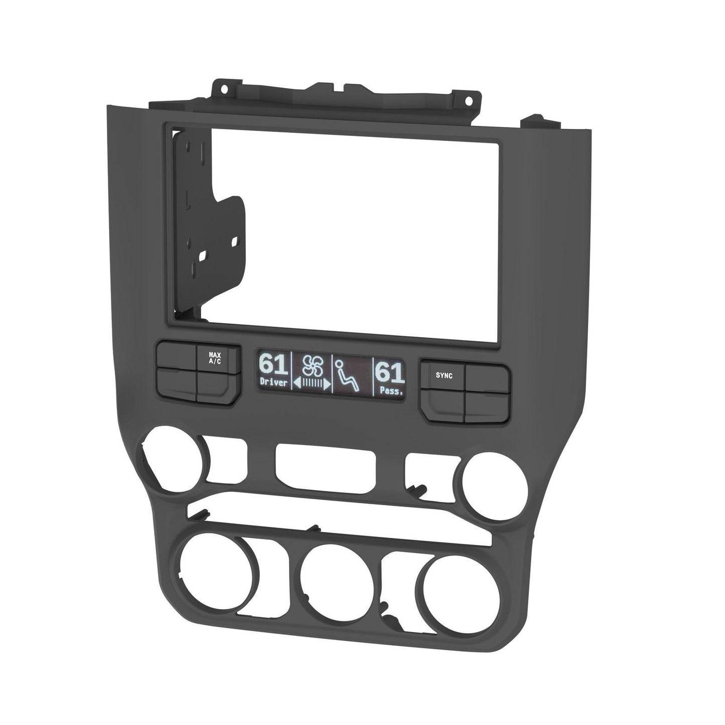 Metra 107-CH6B Ram Trucks 2019-Up with Dual Zone Climate Dash Installation Kit