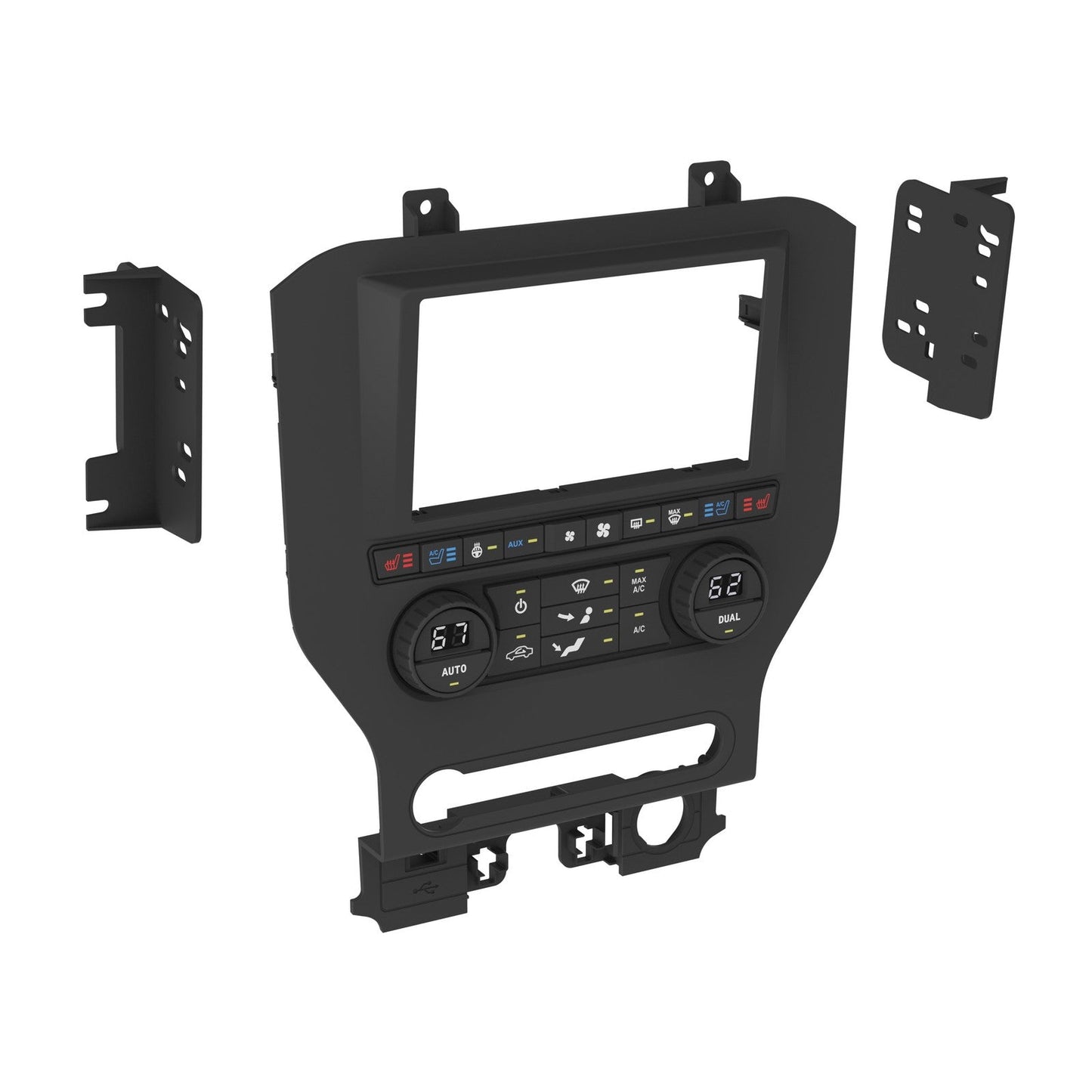 Metra 99-5866CH Ford Mustang 2015-Up 8" Screen Dash Installation Kit