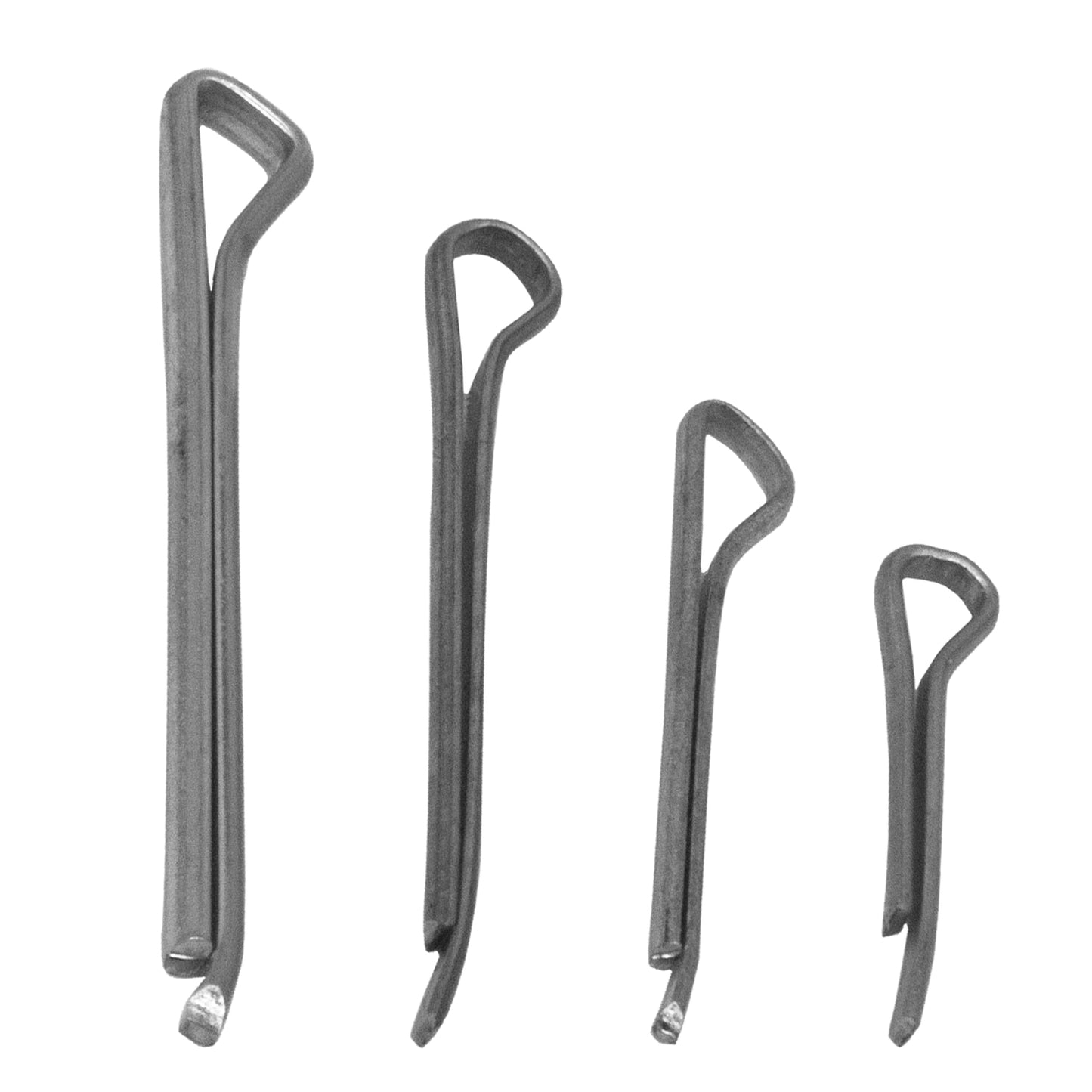 Zinc Plated Hammer Lock Cotter Pins - 600-Piece Set - 4P 33