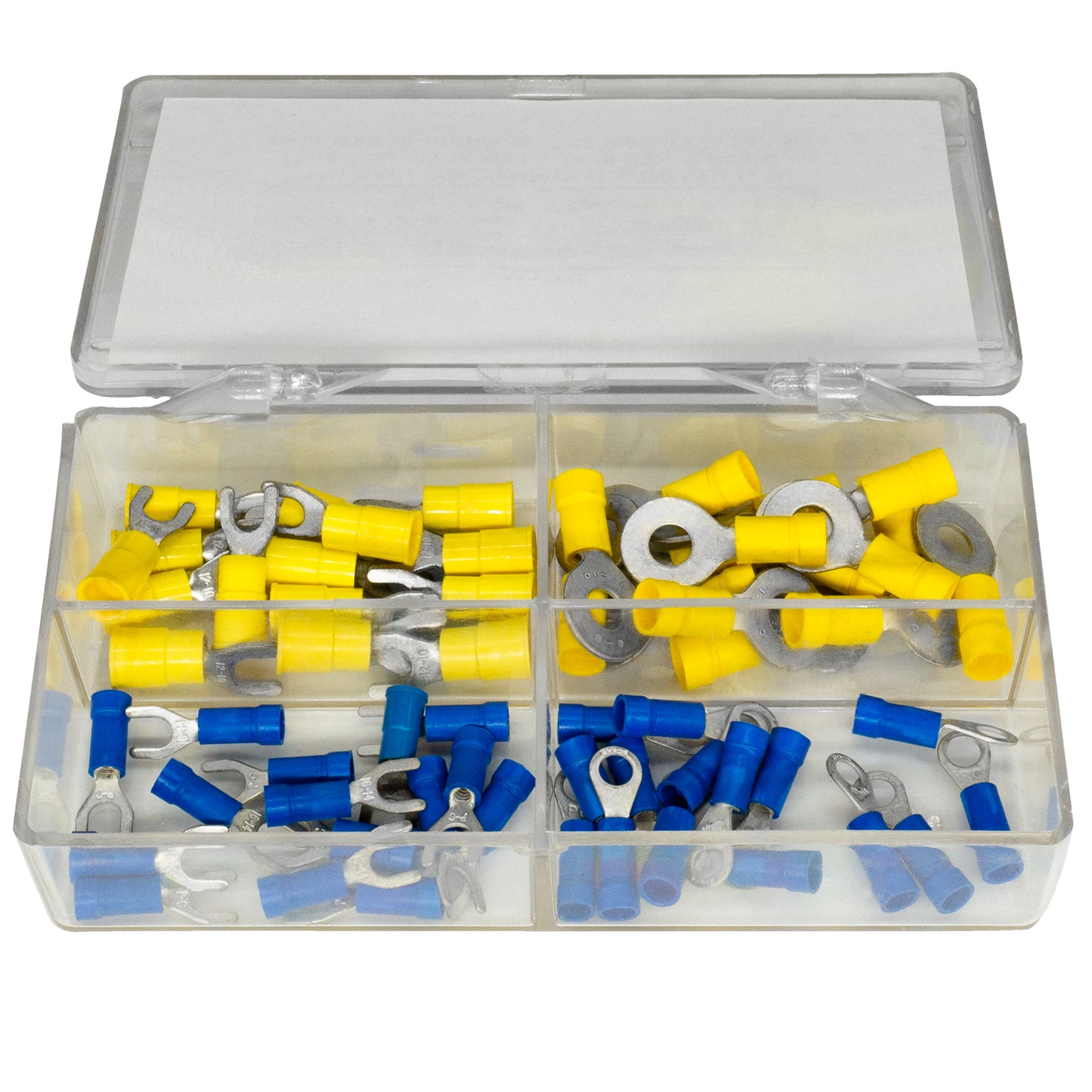 Insulated Solderless Terminals 60 Piece Set - 4P 18