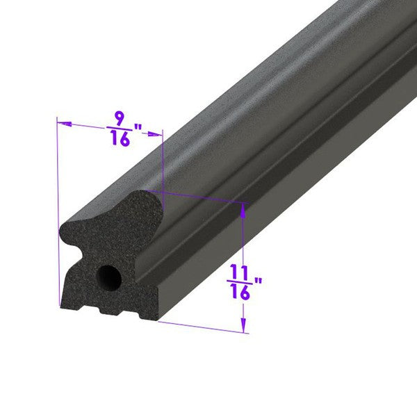 Door Weatherstrip Kit All Street Rods 25 Feet - LPK 40-CM