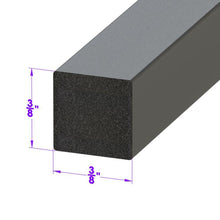 0.375" Square Extrusion - LP 2117