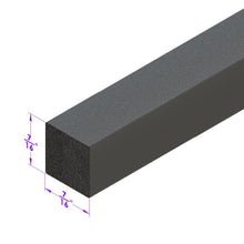 0.475" Square Extrusion - LP 2120