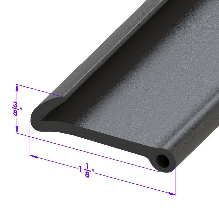 Fender Skirt Seal For Ford Thunderbird 1961-1963 - LP 111-K