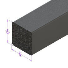 0.187" Square Extrusion - LP 2111