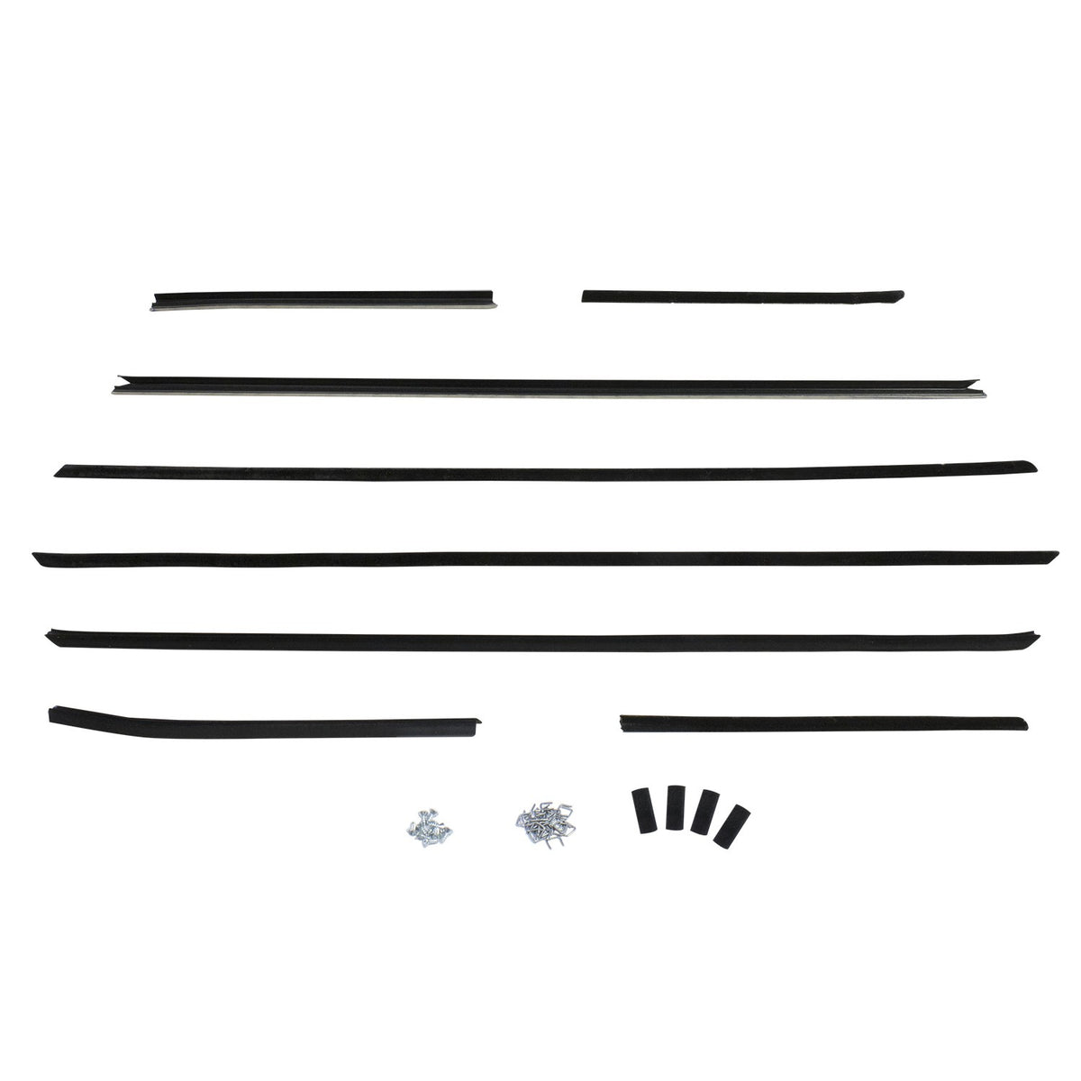 Window Sweeper Kit 8-Piece For Chevrolet Camaro 1968 - WC 2008-15