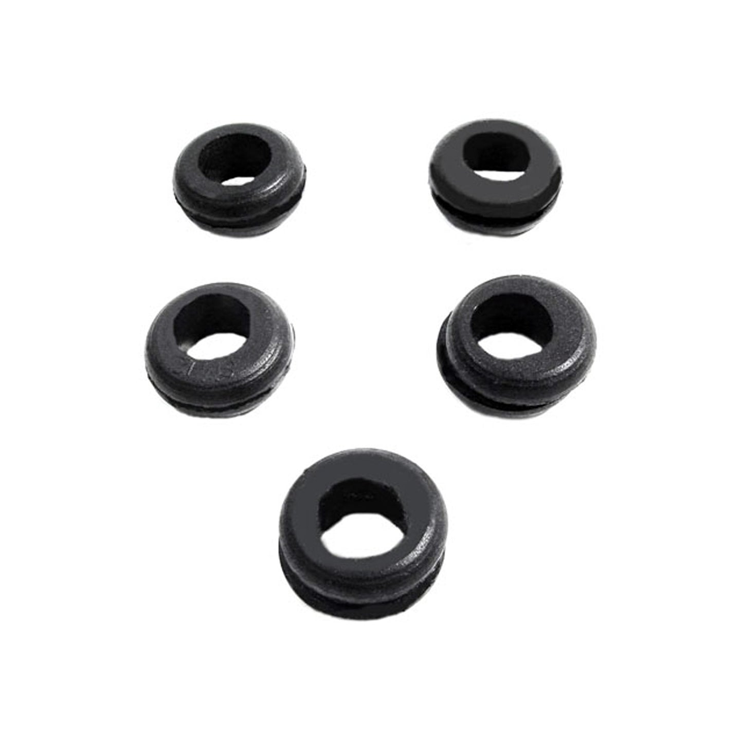 Sheet Metal Grommet 13/16" OD, 7/16" ID, 9/16" Hole, 5-Piece Set - SM 12-SET