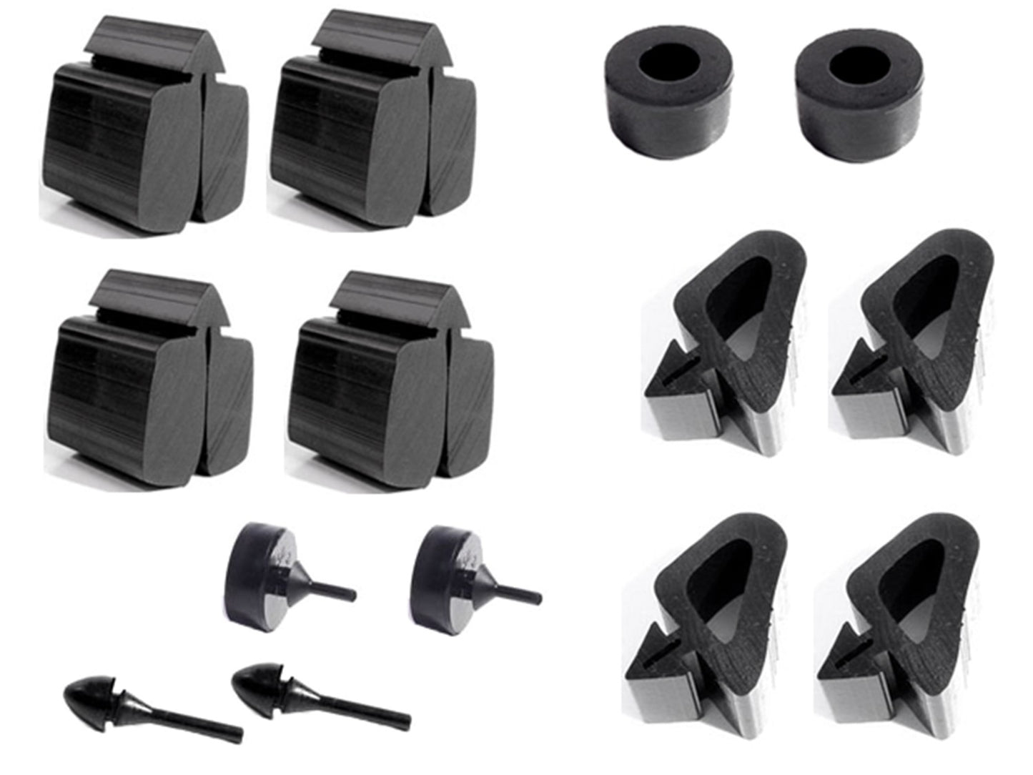Snap-In-Bumper Kit 14-Piece For Chevrolet Chevelle 1964 - SBK 200