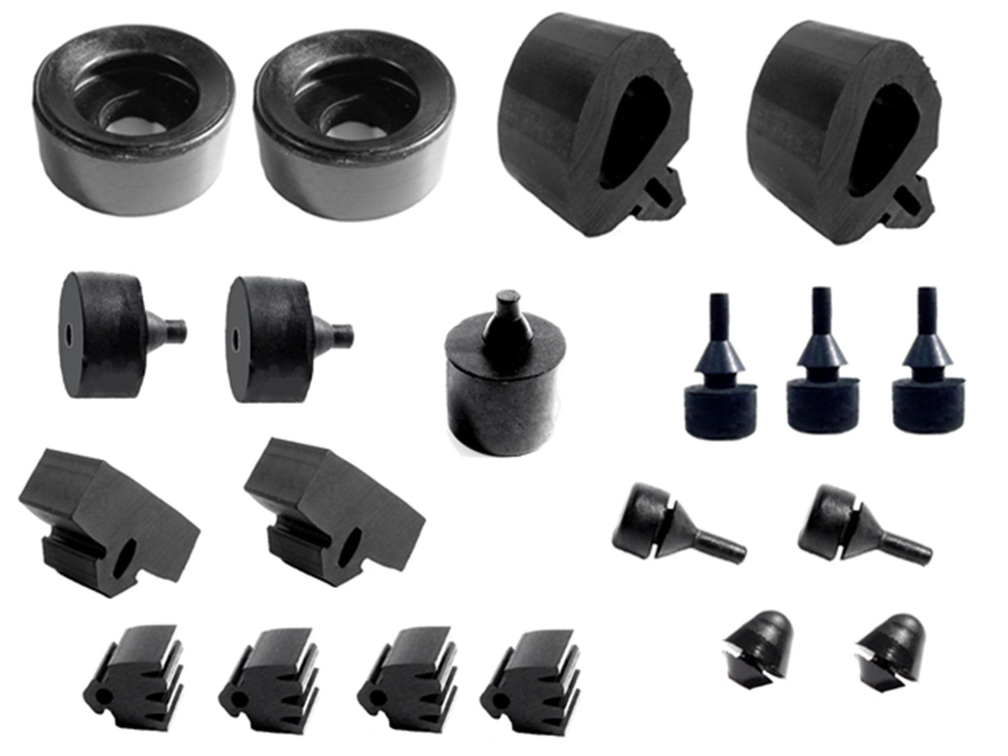 Snap-In-Bumper Kit - 20 Pieces For Dodge Charger 1971, Coronet 1971 - SBK 2324