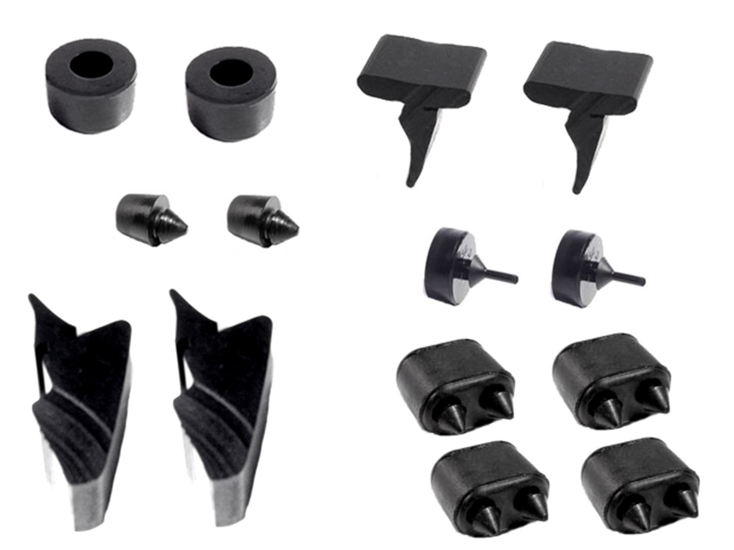 Snap-In-Bumper Kit 14-Piece For Pontiac Firebird 1967-1969 - SBK 208