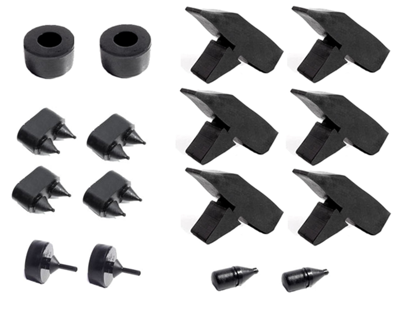 Snap-In-Bumper Kit 16-Piece For Pontiac Firebird 1970-1972 - SBK 209