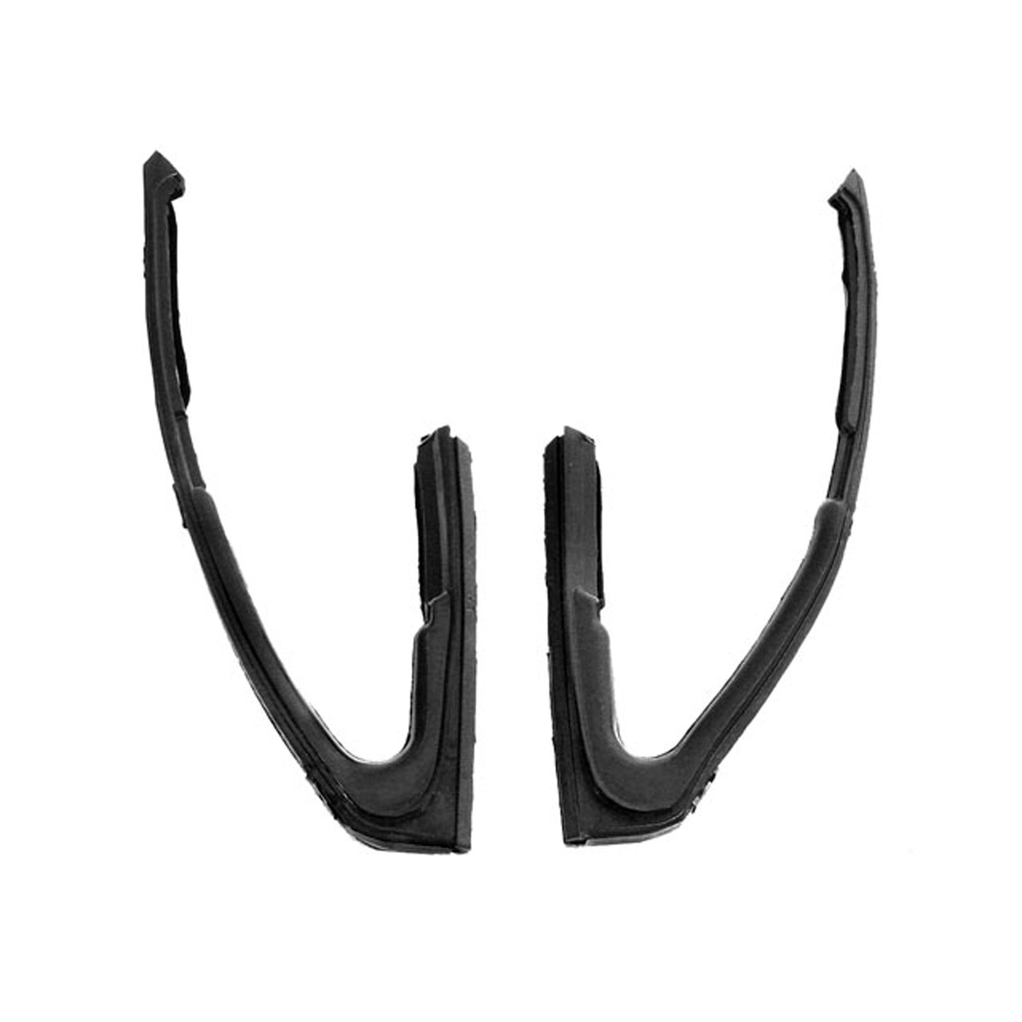 Front Vent Window Seals - Steel Core For Ford Mustang 1965-1966 - WR 6900