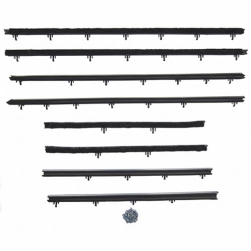 Window Sweeper Kit Fits 1966-67 Tempest 2 Door Sedan. 8 Piece