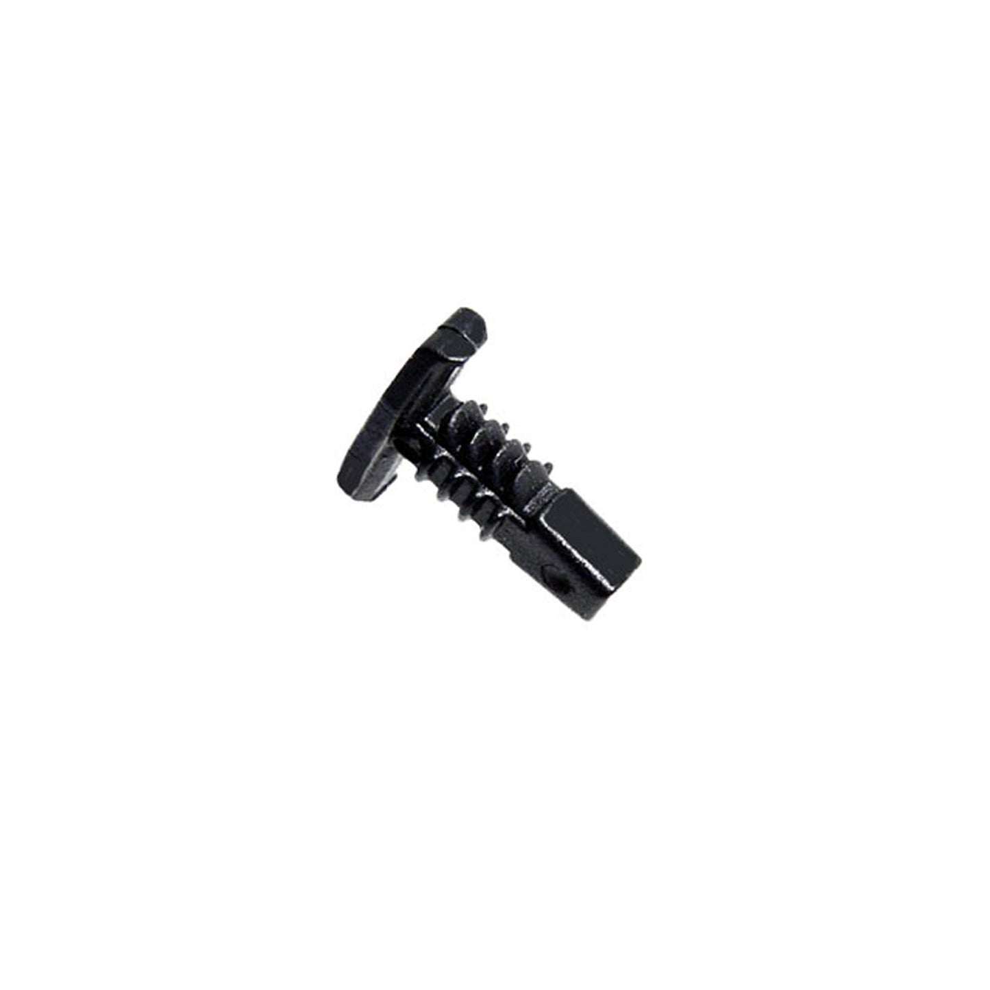 Door Edge Weather Strip Clip - Black Plastic, 1/2" Long - WF 5