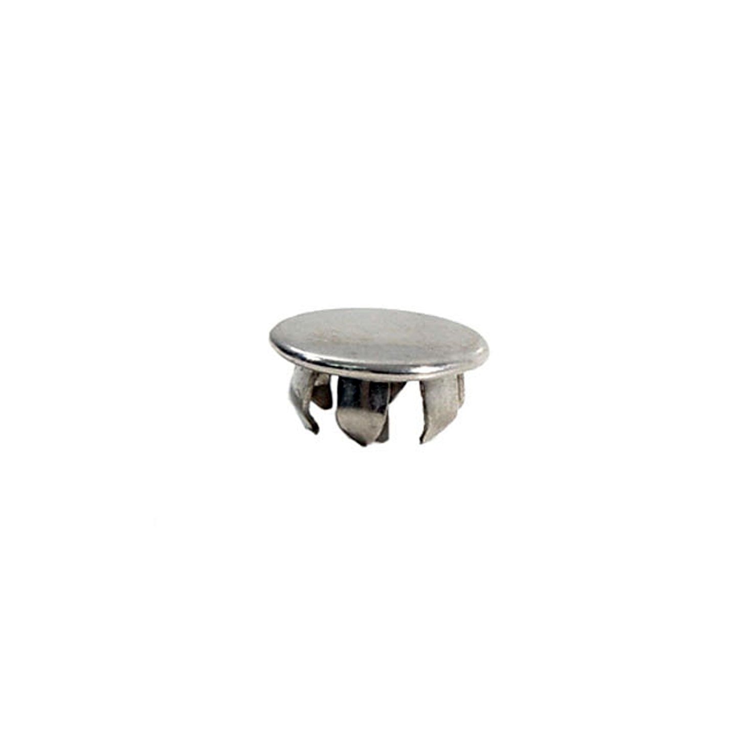 Chrome Plug Button 3/8" Hole Sz, .037"-.078" Max Working Thickness - WF 1000-B