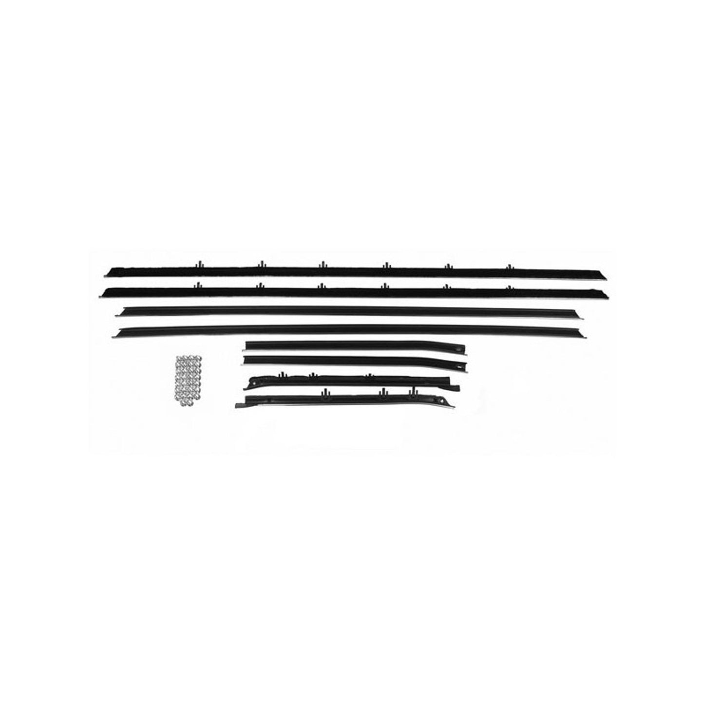 Window Sweeper Kit - 2-door sedan For Chevrolet Chevy II 1966-1967 - WC 3003-15